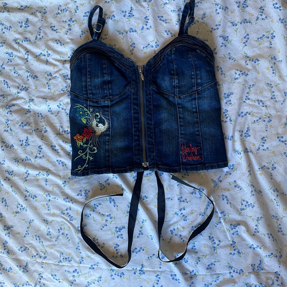 Harley Davidson Jean Top
